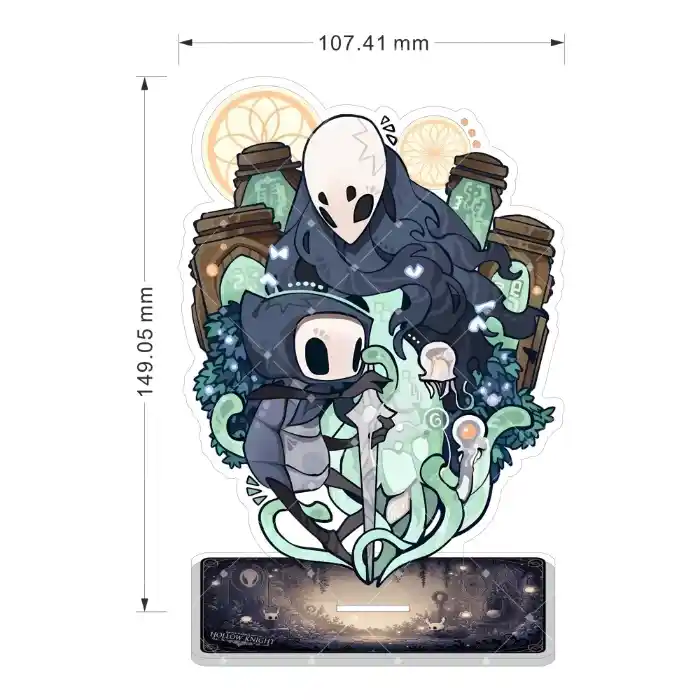 Hollow Knight Acrylic Stand Figure Anime Quirrel Hornet Grimm Ghost 1 Model Plate Desk Custom Charm Phone Personalized, Keychain, Mô Hình Đứng Standee Anime, In 2 Mặt, Cao 6cm, Trang Trí Decor Bàn Học, Balo 2 Hollow Knight Acrylic Stand Figure Anime Quirrel Hornet Grimm Ghost 1 Model Plate Desk Custom Charm Phone Personalized, Keychain, Mô Hình Đứng Standee Anime, In 2 Mặt, Cao 6cm, Trang Trí Decor Bàn Học, Balo - Ảnh 2