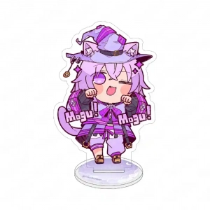 Hololive Gamers Acrylic Stand Keychain Song Wonder Future! Shirakami Fubuki Ookami Mio Custom Charm Phone Personalized, Keychain, Mô Hình Đứng Standee Anime, In 2 Mặt, Cao 6cm, Trang Trí Decor Bàn Học, Balo
