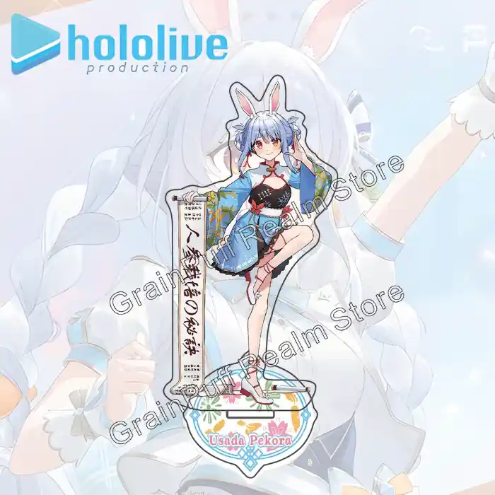 Hololive Production Usada Pekora Latest Acrylic Standee & Keychain | Vtuber Figure Charm Desk Custom Charm Phone Personalized, Keychain, Mô Hình Đứng Standee Anime, In 2 Mặt, Cao 6cm, Trang Trí Decor Bàn Học, Balo 2 Hololive Production Usada Pekora Latest Acrylic Standee & Keychain | Vtuber Figure Charm Desk Custom Charm Phone Personalized, Keychain, Mô Hình Đứng Standee Anime, In 2 Mặt, Cao 6cm, Trang Trí Decor Bàn Học, Balo - Ảnh 2