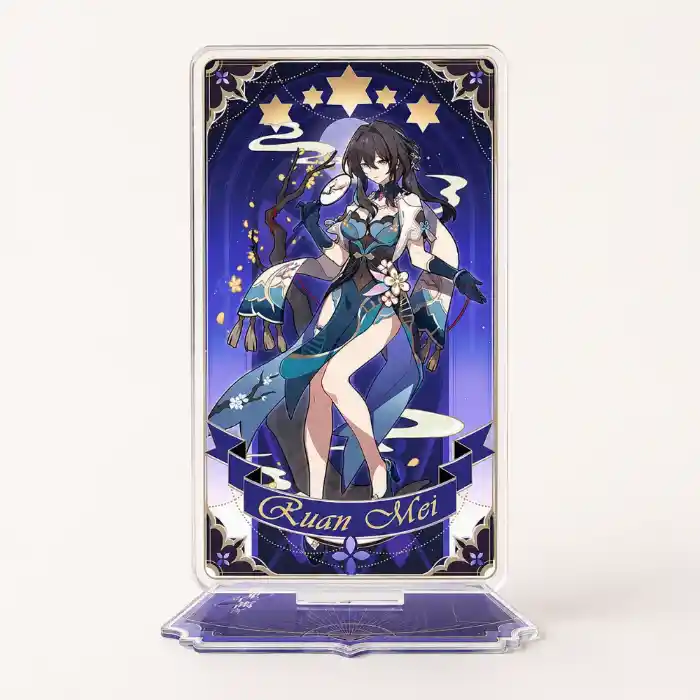 Honkai Star Rail Acrylic Stand Black Swan Sparkle Ruan Mei Tarot Card Style Figure Desk Decor Custom Charm Phone Personalized, Keychain, Mô Hình Đứng Standee Anime, In 2 Mặt, Cao 6cm, Trang Trí Decor Bàn Học, Balo 5 Honkai Star Rail Acrylic Stand Black Swan Sparkle Ruan Mei Tarot Card Style Figure Desk Decor Custom Charm Phone Personalized, Keychain, Mô Hình Đứng Standee Anime, In 2 Mặt, Cao 6cm, Trang Trí Decor Bàn Học, Balo - Ảnh 5