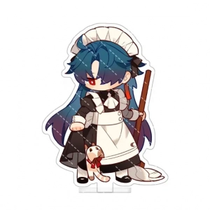 Honkai Star Rail Acrylic Stand Cartoon Figures Maid Series Sampo Koski Jing Yuan Blade Custom Charm Phone Personalized, Keychain, Mô Hình Đứng Standee Anime,  In 2 Mặt, Cao 6cm, Trang Trí Decor Bàn Học, Balo