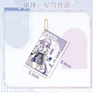 Honkai Star Rail Castorice Khaslana Coffee Merch Hoyoing Acrylic Stand Badge Colored Paper Custom Charm Phone Personalized, Keychain, Mô Hình Đứng Standee Anime, In 2 Mặt, Cao 6cm, Trang Trí Decor Bàn Học, Balo