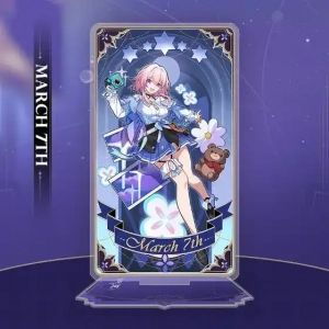 Honkai: Star Rail Fables About The Stars Series Acrylic Stand Double Side Print Aeon Custom Charm Phone Personalized, Keychain, Mô Hình Đứng Standee Anime, In 2 Mặt, Cao 6cm, Trang Trí Decor Bàn Học, Balo