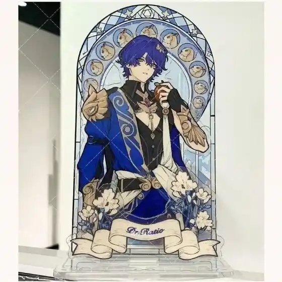 Honkai: Star Rail Figure Dr. Ratio Sunday Game Anime Ancient Beauty Acrylic Stand Color Custom Charm Phone Personalized, Keychain, Mô Hình Đứng Standee Anime, In 2 Mặt, Cao 6cm, Trang Trí Decor Bàn Học, Balo 2 Honkai: Star Rail Figure Dr. Ratio Sunday Game Anime Ancient Beauty Acrylic Stand Color Custom Charm Phone Personalized, Keychain, Mô Hình Đứng Standee Anime, In 2 Mặt, Cao 6cm, Trang Trí Decor Bàn Học, Balo - Ảnh 2