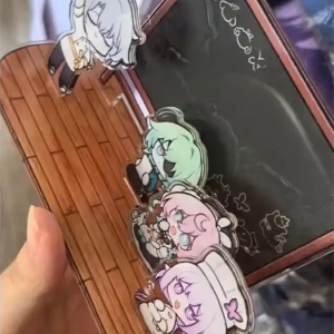 Honkai:star Rail Anaxa And His Students Phainon Acrylic Figure Stand Model Plate Desk Decor Custom Charm Phone Personalized, Keychain, Mô Hình Đứng Standee Anime,  In 2 Mặt, Cao 6cm, Trang Trí Decor Bàn Học, Balo