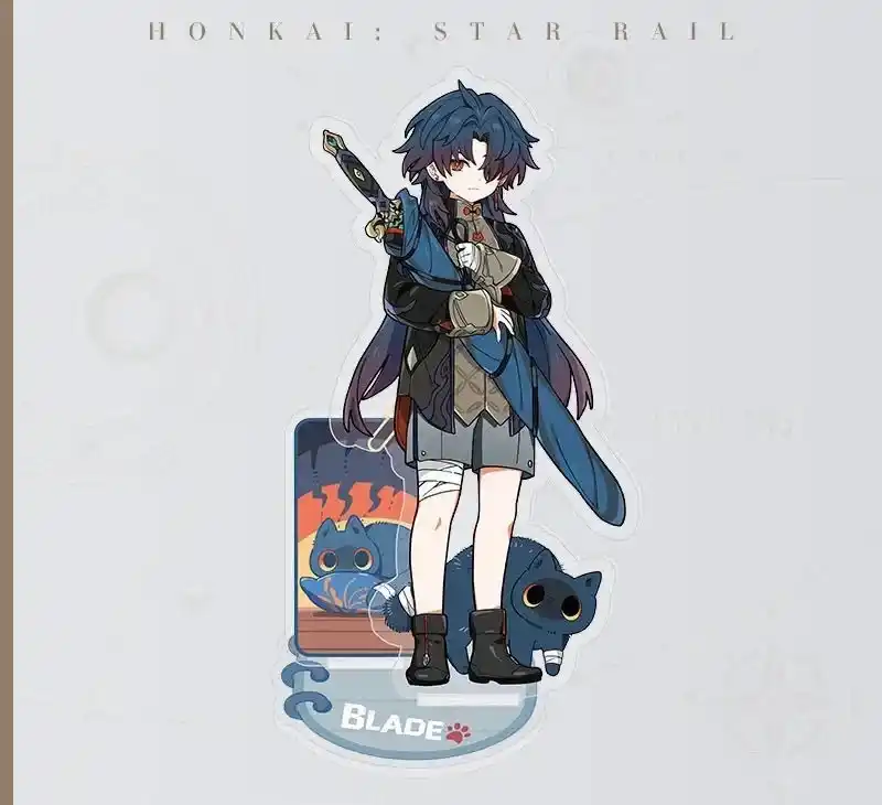 Honkai:star Rail Blade Kafka Children And Cats Acrylic Figure Stand Model Plate Diy Desk Custom Charm Phone Personalized, Keychain, Mô Hình Đứng Standee Anime, In 2 Mặt, Cao 6cm, Trang Trí Decor Bàn Học, Balo 5 Honkai:star Rail Blade Kafka Children And Cats Acrylic Figure Stand Model Plate Diy Desk Custom Charm Phone Personalized, Keychain, Mô Hình Đứng Standee Anime, In 2 Mặt, Cao 6cm, Trang Trí Decor Bàn Học, Balo - Ảnh 5