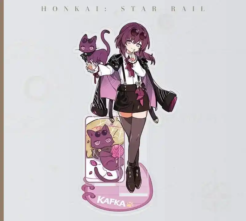 Honkai:star Rail Blade Kafka Children And Cats Acrylic Figure Stand Model Plate Diy Desk Custom Charm Phone Personalized, Keychain, Mô Hình Đứng Standee Anime, In 2 Mặt, Cao 6cm, Trang Trí Decor Bàn Học, Balo 6 Honkai:star Rail Blade Kafka Children And Cats Acrylic Figure Stand Model Plate Diy Desk Custom Charm Phone Personalized, Keychain, Mô Hình Đứng Standee Anime, In 2 Mặt, Cao 6cm, Trang Trí Decor Bàn Học, Balo - Ảnh 6