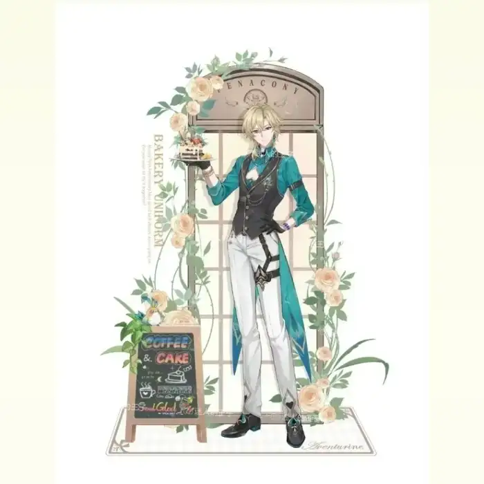 Honkai:star Rail Coffee Shop Attendant Acrylic Figure Stand Model Plate Decor Standing Sign Custom Charm Phone Personalized, Keychain, Mô Hình Đứng Standee Anime, In 2 Mặt, Cao 6cm, Trang Trí Decor Bàn Học, Balo 1 Honkai:star Rail Coffee Shop Attendant Acrylic Figure Stand Model Plate Decor Standing Sign Custom Charm Phone Personalized, Keychain, Mô Hình Đứng Standee Anime, In 2 Mặt, Cao 6cm, Trang Trí Decor Bàn Học, Balo