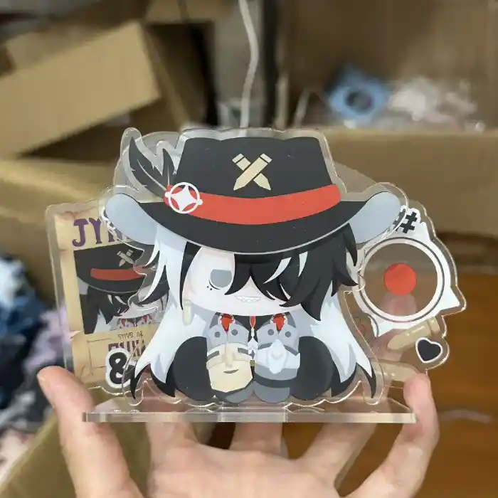 Honkai:star Rail Cute Aventurine Dōjin Works Double Insertion Acrylic Stand Model Plate Desk Custom Charm Phone Personalized, Keychain, Mô Hình Đứng Standee Anime, In 2 Mặt, Cao 6cm, Trang Trí Decor Bàn Học, Balo 3 Honkai:star Rail Cute Aventurine Dōjin Works Double Insertion Acrylic Stand Model Plate Desk Custom Charm Phone Personalized, Keychain, Mô Hình Đứng Standee Anime, In 2 Mặt, Cao 6cm, Trang Trí Decor Bàn Học, Balo - Ảnh 3