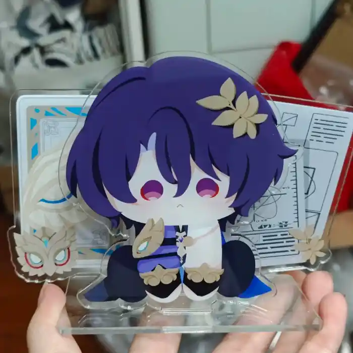 Honkai:star Rail Cute Aventurine Dōjin Works Double Insertion Acrylic Stand Model Plate Desk Custom Charm Phone Personalized, Keychain, Mô Hình Đứng Standee Anime, In 2 Mặt, Cao 6cm, Trang Trí Decor Bàn Học, Balo 6 Honkai:star Rail Cute Aventurine Dōjin Works Double Insertion Acrylic Stand Model Plate Desk Custom Charm Phone Personalized, Keychain, Mô Hình Đứng Standee Anime, In 2 Mặt, Cao 6cm, Trang Trí Decor Bàn Học, Balo - Ảnh 6