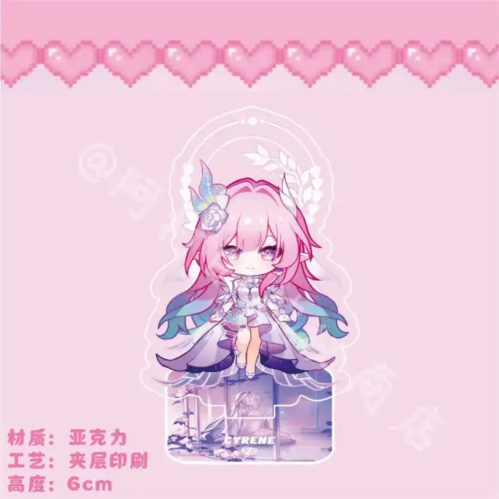 Honkai:star Rail Cyrene Mini Double-sided Interlayer Acrylic Stand Model Plate Decoration Custom Charm Phone Personalized, Keychain, Mô Hình Đứng Standee Anime, In 2 Mặt, Cao 6cm, Trang Trí Decor Bàn Học, Balo 1 Honkai:star Rail Cyrene Mini Double-sided Interlayer Acrylic Stand Model Plate Decoration Custom Charm Phone Personalized, Keychain, Mô Hình Đứng Standee Anime, In 2 Mặt, Cao 6cm, Trang Trí Decor Bàn Học, Balo