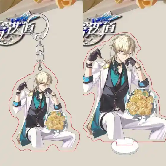 Honkai:star Rail Gentlemen Lay Flowers Acrylic Figure Stand Model Plate Decor Standing Sign Custom Charm Phone Personalized, Keychain, Mô Hình Đứng Standee Anime, In 2 Mặt, Cao 6cm, Trang Trí Decor Bàn Học, Balo 1 Honkai:star Rail Gentlemen Lay Flowers Acrylic Figure Stand Model Plate Decor Standing Sign Custom Charm Phone Personalized, Keychain, Mô Hình Đứng Standee Anime, In 2 Mặt, Cao 6cm, Trang Trí Decor Bàn Học, Balo