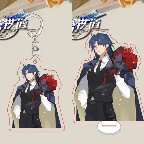 Honkai:star Rail Gentlemen Lay Flowers Acrylic Figure Stand Model Plate Decor Standing Sign Custom Charm Phone Personalized, Keychain, Mô Hình Đứng Standee Anime, In 2 Mặt, Cao 6cm, Trang Trí Decor Bàn Học, Balo 3 Honkai:star Rail Gentlemen Lay Flowers Acrylic Figure Stand Model Plate Decor Standing Sign Custom Charm Phone Personalized, Keychain, Mô Hình Đứng Standee Anime, In 2 Mặt, Cao 6cm, Trang Trí Decor Bàn Học, Balo - Ảnh 3