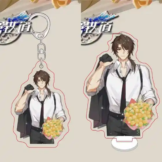 Honkai:star Rail Gentlemen Lay Flowers Acrylic Figure Stand Model Plate Decor Standing Sign Custom Charm Phone Personalized, Keychain, Mô Hình Đứng Standee Anime, In 2 Mặt, Cao 6cm, Trang Trí Decor Bàn Học, Balo 7 Honkai:star Rail Gentlemen Lay Flowers Acrylic Figure Stand Model Plate Decor Standing Sign Custom Charm Phone Personalized, Keychain, Mô Hình Đứng Standee Anime, In 2 Mặt, Cao 6cm, Trang Trí Decor Bàn Học, Balo - Ảnh 7