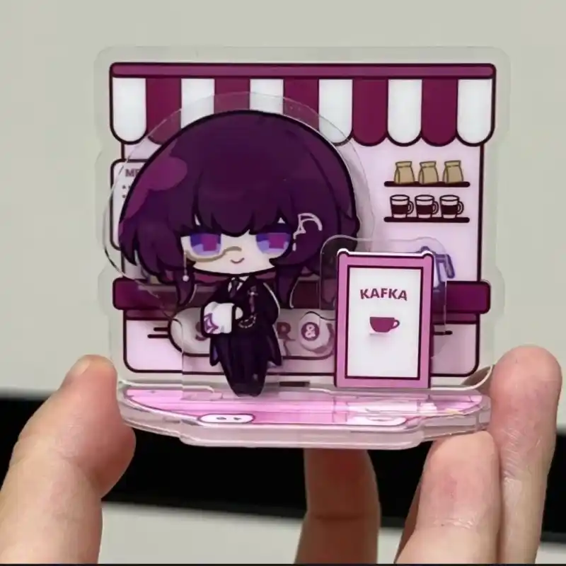 Honkai:star Rail Kafka Lunae Three Insertion Acrylic Figure Stand Model Plate Desk Decor Sign Custom Charm Phone Personalized, Keychain, Mô Hình Đứng Standee Anime, In 2 Mặt, Cao 6cm, Trang Trí Decor Bàn Học, Balo 2 Honkai:star Rail Kafka Lunae Three Insertion Acrylic Figure Stand Model Plate Desk Decor Sign Custom Charm Phone Personalized, Keychain, Mô Hình Đứng Standee Anime, In 2 Mặt, Cao 6cm, Trang Trí Decor Bàn Học, Balo - Ảnh 2