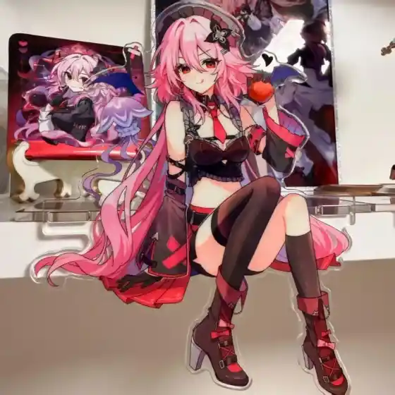 Honkai:star Rail March 7th Evernight Sit And Rest Acrylic Figure Stand Model Plate Desk Decor Custom Charm Phone Personalized, Keychain, Mô Hình Đứng Standee Anime, In 2 Mặt, Cao 6cm, Trang Trí Decor Bàn Học, Balo 2 Honkai:star Rail March 7th Evernight Sit And Rest Acrylic Figure Stand Model Plate Desk Decor Custom Charm Phone Personalized, Keychain, Mô Hình Đứng Standee Anime, In 2 Mặt, Cao 6cm, Trang Trí Decor Bàn Học, Balo - Ảnh 2