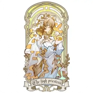 Honkai:star Rail Mydie Castorice Acrylic Figure Stand Model Plate Diy Desk Decor Standing Custom Charm Phone Personalized, Keychain, Mô Hình Đứng Standee Anime, In 2 Mặt, Cao 6cm, Trang Trí Decor Bàn Học, Balo