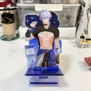 Honkai:star Rail Phainon Modern Muscular Man Acrylic Figure Stand Model Plate Desk Decor Custom Charm Phone Personalized, Keychain, Mô Hình Đứng Standee Anime, In 2 Mặt, Cao 6cm, Trang Trí Decor Bàn Học, Balo
