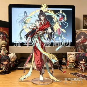 Honkai:star Rail Smelter Blade Chinese Style Acrylic Figure Stand Model Plate Diy Desk Decor Custom Charm Phone Personalized, Keychain, Mô Hình Đứng Standee Anime, In 2 Mặt, Cao 6cm, Trang Trí Decor Bàn Học, Balo