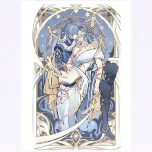 Honkai:star Rail Sunday God Religion Style Acrylic Figure Stand Model Plate Diy Desk Decor Custom Charm Phone Personalized, Keychain, Mô Hình Đứng Standee Anime, In 2 Mặt, Cao 6cm, Trang Trí Decor Bàn Học, Balo