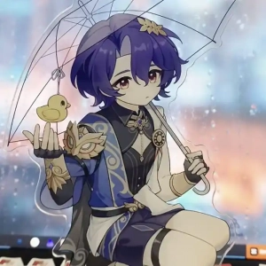 Honkai:star Rail Sunday Hold An Umbrella Acrylic Figure Stand Model Plate Diy Desk Decor Custom Charm Phone Personalized, Keychain, Mô Hình Đứng Standee Anime, In 2 Mặt, Cao 6cm, Trang Trí Decor Bàn Học, Balo