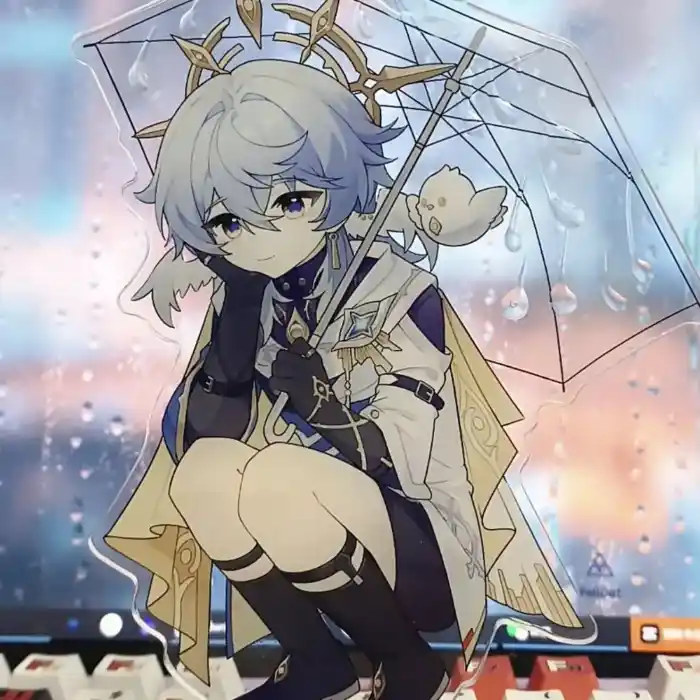 Honkai:star Rail Sunday Hold An Umbrella Acrylic Figure Stand Model Plate Diy Desk Decor Custom Charm Phone Personalized, Keychain, Mô Hình Đứng Standee Anime, In 2 Mặt, Cao 6cm, Trang Trí Decor Bàn Học, Balo 3 Honkai:star Rail Sunday Hold An Umbrella Acrylic Figure Stand Model Plate Diy Desk Decor Custom Charm Phone Personalized, Keychain, Mô Hình Đứng Standee Anime, In 2 Mặt, Cao 6cm, Trang Trí Decor Bàn Học, Balo - Ảnh 3