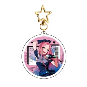 Hot Anime Alien Stage Keychains Pendant Car Key Chain Acrylic Stand Mizi Sua Till Ivan Hyuna Custom Charm Phone Personalized, Keychain, Mô Hình Đứng Standee Anime,  In 2 Mặt, Cao 6cm, Trang Trí Decor Bàn Học, Balo