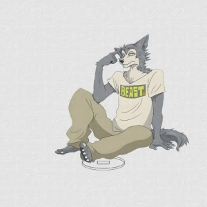 Hot Anime Beastars Acrylic Stand Model Cosplay Charm Characters Ornament Accessories Custom Charm Phone Personalized, Keychain, Mô Hình Đứng Standee Anime, In 2 Mặt, Cao 6cm, Trang Trí Decor Bàn Học, Balo