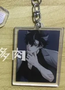 Hot Anime Game Impact Fontaine Figure Strong/muscles Wriothesley Acrylic Stand Model Plate Custom Charm Phone Personalized, Keychain, Mô Hình Đứng Standee Anime, In 2 Mặt, Cao 6cm, Trang Trí Decor Bàn Học, Balo
