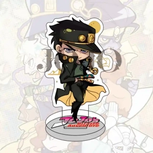 Hot Anime Jojo's Bizarre Adventure Acrylic Stand Model Figure Cosplay Plate Holder Topper Custom Charm Phone Personalized, Keychain, Mô Hình Đứng Standee Anime, In 2 Mặt, Cao 6cm, Trang Trí Decor Bàn Học, Balo