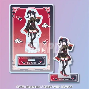 Hot Anime Needy Girl Overdose Acrylic Keychain 1 Stand Model Cosplay Characters Ornament Custom Charm Phone Personalized, Keychain, Mô Hình Đứng Standee Anime,  In 2 Mặt, Cao 6cm, Trang Trí Decor Bàn Học, Balo