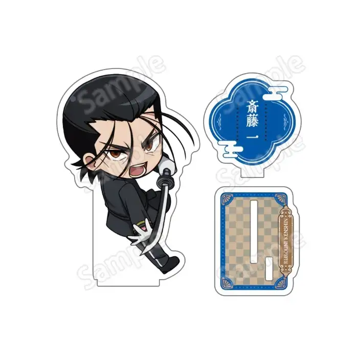 Hot Anime Rurouni Kenshin Double-sided Acrylic Standee Chibi Style Himura Kenshin Shishio Custom Charm Phone Personalized, Keychain, Mô Hình Đứng Standee Anime, In 2 Mặt, Cao 6cm, Trang Trí Decor Bàn Học, Balo 2 Hot Anime Rurouni Kenshin Double-sided Acrylic Standee Chibi Style Himura Kenshin Shishio Custom Charm Phone Personalized, Keychain, Mô Hình Đứng Standee Anime, In 2 Mặt, Cao 6cm, Trang Trí Decor Bàn Học, Balo - Ảnh 2