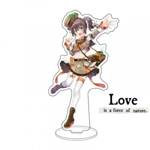 Hot Cute Anime Hololive Acrylic Figure Stand Model Usada Pekora Rushia Hosimati Cartoon Desk Custom Charm Phone Personalized, Keychain, Mô Hình Đứng Standee Anime, In 2 Mặt, Cao 6cm, Trang Trí Decor Bàn Học, Balo