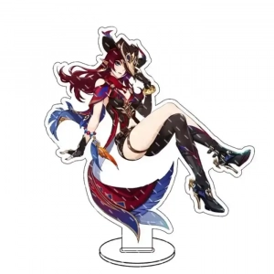 Hot Game Genshin Impact Mavuika Xilonen 1 Cute Anime Acrylic Stand Keychain Character Custom Charm Phone Personalized, Keychain, Mô Hình Đứng Standee Anime, In 2 Mặt, Cao 6cm, Trang Trí Decor Bàn Học, Balo
