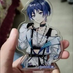 Hot Game Impact Cool Wanderer Fashion Storm Jacket-style Clothes Acrylic Stand Model Plate Custom Charm Phone Personalized, Keychain, Mô Hình Đứng Standee Anime, In 2 Mặt, Cao 6cm, Trang Trí Decor Bàn Học, Balo