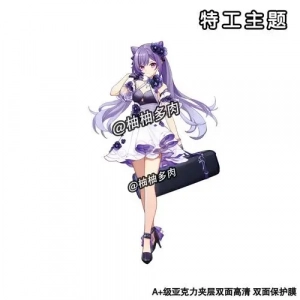 Hot Game Impact Hoyofair Special Agent Acrylic Figure Stand Model Plate Diy Desk Decor Custom Charm Phone Personalized, Keychain, Mô Hình Đứng Standee Anime, In 2 Mặt, Cao 6cm, Trang Trí Decor Bàn Học, Balo