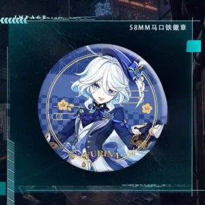 Hot Game Impacting Figures Furina Series Anime Acrylic Stand Badge Card Keychain Backpack Custom Charm Phone Personalized, Keychain, Mô Hình Đứng Standee Anime, In 2 Mặt, Cao 6cm, Trang Trí Decor Bàn Học, Balo