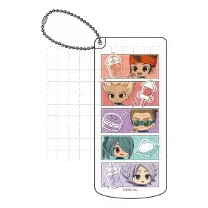 Inazuma Eleven Anime Figure Dolls - Endo Mamoru Kazemaru Ichirota Kirina Asuto Acrylic Stand Custom Charm Phone Personalized, Keychain, Mô Hình Đứng Standee Anime, In 2 Mặt, Cao 6cm, Trang Trí Decor Bàn Học, Balo