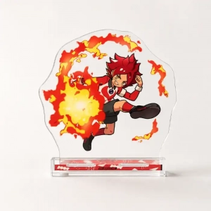 Inazuma Eleven Super Power Soccer Character Acrylic Stand Anime Special Skill Desktop Decor Custom Charm Phone Personalized, Keychain, Mô Hình Đứng Standee Anime, In 2 Mặt, Cao 6cm, Trang Trí Decor Bàn Học, Balo