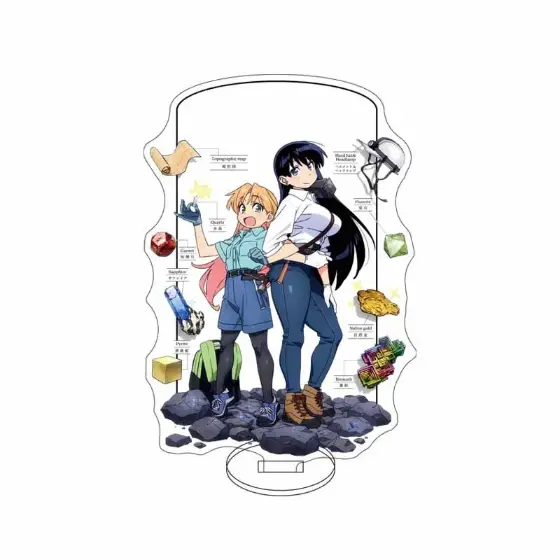 Introduction To Mineralogy Anime Acrylic Stand Model Plate Decoration Originality Desk Figure Custom Charm Phone Personalized, Keychain, Mô Hình Đứng Standee Anime, In 2 Mặt, Cao 6cm, Trang Trí Decor Bàn Học, Balo 2 Introduction To Mineralogy Anime Acrylic Stand Model Plate Decoration Originality Desk Figure Custom Charm Phone Personalized, Keychain, Mô Hình Đứng Standee Anime, In 2 Mặt, Cao 6cm, Trang Trí Decor Bàn Học, Balo - Ảnh 2