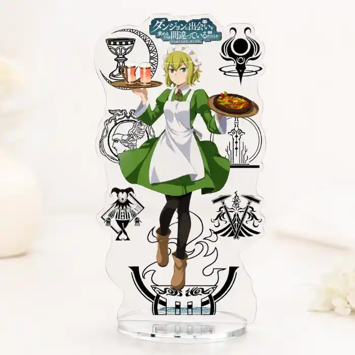 Is It Wrong To Try Pick Up Girls In Dungeon Acrylic Stand Model Plate Anime Character Desktop Custom Charm Phone Personalized, Keychain, Mô Hình Đứng Standee Anime, In 2 Mặt, Cao 6cm, Trang Trí Decor Bàn Học, Balo 2 Is It Wrong To Try Pick Up Girls In Dungeon Acrylic Stand Model Plate Anime Character Desktop Custom Charm Phone Personalized, Keychain, Mô Hình Đứng Standee Anime, In 2 Mặt, Cao 6cm, Trang Trí Decor Bàn Học, Balo - Ảnh 2