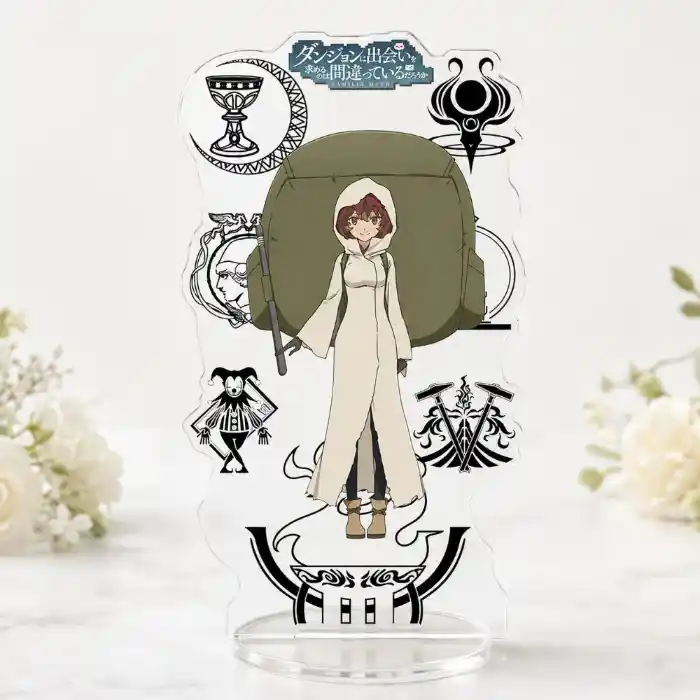 Is It Wrong To Try Pick Up Girls In Dungeon Acrylic Stand Model Plate Anime Character Desktop Custom Charm Phone Personalized, Keychain, Mô Hình Đứng Standee Anime, In 2 Mặt, Cao 6cm, Trang Trí Decor Bàn Học, Balo 3 Is It Wrong To Try Pick Up Girls In Dungeon Acrylic Stand Model Plate Anime Character Desktop Custom Charm Phone Personalized, Keychain, Mô Hình Đứng Standee Anime, In 2 Mặt, Cao 6cm, Trang Trí Decor Bàn Học, Balo - Ảnh 3