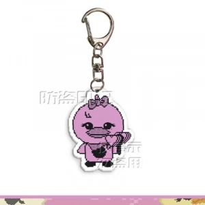 Jennie Korean Girls Mini Q Version Fashion Band Member Character Acrylic Keychain Acrylic Custom Charm Phone Personalized, Keychain, Mô Hình Đứng Standee Anime, In 2 Mặt, Cao 6cm, Trang Trí Decor Bàn Học, Balo