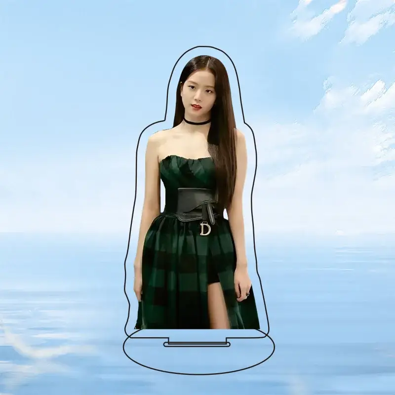 Jennie Standee Glam Style Kpop Girls Acrylic Keychain Chic Trendy Women Idol Collectible Custom Charm Phone Personalized, Keychain, Mô Hình Đứng Standee Anime, In 2 Mặt, Cao 6cm, Trang Trí Decor Bàn Học, Balo 2 Jennie Standee Glam Style Kpop Girls Acrylic Keychain Chic Trendy Women Idol Collectible Custom Charm Phone Personalized, Keychain, Mô Hình Đứng Standee Anime, In 2 Mặt, Cao 6cm, Trang Trí Decor Bàn Học, Balo - Ảnh 2