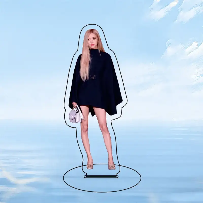 Jennie Standee Glam Style Kpop Girls Acrylic Keychain Chic Trendy Women Idol Collectible Custom Charm Phone Personalized, Keychain, Mô Hình Đứng Standee Anime, In 2 Mặt, Cao 6cm, Trang Trí Decor Bàn Học, Balo 3 Jennie Standee Glam Style Kpop Girls Acrylic Keychain Chic Trendy Women Idol Collectible Custom Charm Phone Personalized, Keychain, Mô Hình Đứng Standee Anime, In 2 Mặt, Cao 6cm, Trang Trí Decor Bàn Học, Balo - Ảnh 3