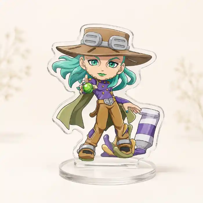 Jojo Steel Ball Run Q Version Acrylic Stand Model Plate Anime Character Desktop Collectible Custom Charm Phone Personalized, Keychain, Mô Hình Đứng Standee Anime, In 2 Mặt, Cao 6cm, Trang Trí Decor Bàn Học, Balo 3 Jojo Steel Ball Run Q Version Acrylic Stand Model Plate Anime Character Desktop Collectible Custom Charm Phone Personalized, Keychain, Mô Hình Đứng Standee Anime, In 2 Mặt, Cao 6cm, Trang Trí Decor Bàn Học, Balo - Ảnh 3
