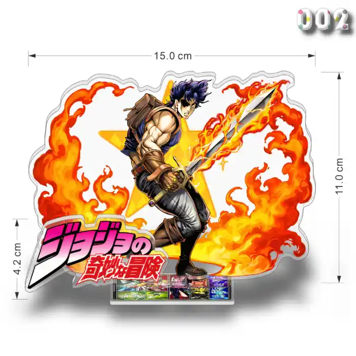 Jojo Stone Ocean Character Acrylic Standee Jolyne Ermes Foo Fighters Pucci Weather Anasui Custom Charm Phone Personalized, Keychain, Mô Hình Đứng Standee Anime, In 2 Mặt, Cao 6cm, Trang Trí Decor Bàn Học, Balo 2 Jojo Stone Ocean Character Acrylic Standee Jolyne Ermes Foo Fighters Pucci Weather Anasui Custom Charm Phone Personalized, Keychain, Mô Hình Đứng Standee Anime, In 2 Mặt, Cao 6cm, Trang Trí Decor Bàn Học, Balo - Ảnh 2