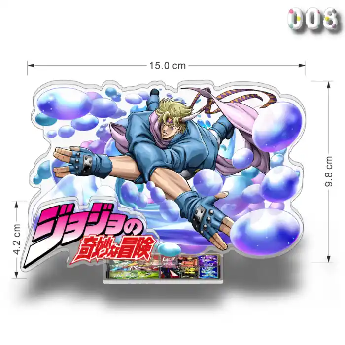 Jojo Stone Ocean Character Acrylic Standee Jolyne Ermes Foo Fighters Pucci Weather Anasui Custom Charm Phone Personalized, Keychain, Mô Hình Đứng Standee Anime, In 2 Mặt, Cao 6cm, Trang Trí Decor Bàn Học, Balo 8 Jojo Stone Ocean Character Acrylic Standee Jolyne Ermes Foo Fighters Pucci Weather Anasui Custom Charm Phone Personalized, Keychain, Mô Hình Đứng Standee Anime, In 2 Mặt, Cao 6cm, Trang Trí Decor Bàn Học, Balo - Ảnh 8