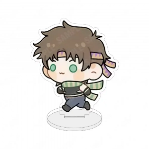 Jojo's Bizarre Adventure Chibi Acrylic Stand Keychain Cute Jotaro Dio Desk Accessory For Custom Charm Phone Personalized, Keychain, Mô Hình Đứng Standee Anime, In 2 Mặt, Cao 6cm, Trang Trí Decor Bàn Học, Balo