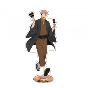 Jujutsu Kaisen 5th Anniversary Reproduction Version Kimono Double Sided Acrylic Stand Cute Custom Charm Phone Personalized, Keychain, Mô Hình Đứng Standee Anime,  In 2 Mặt, Cao 6cm, Trang Trí Decor Bàn Học, Balo
